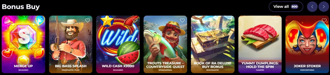 nyxbets casino bonus buy