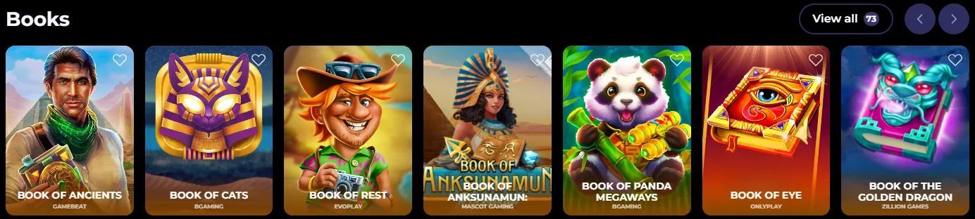 nyxbets casino books