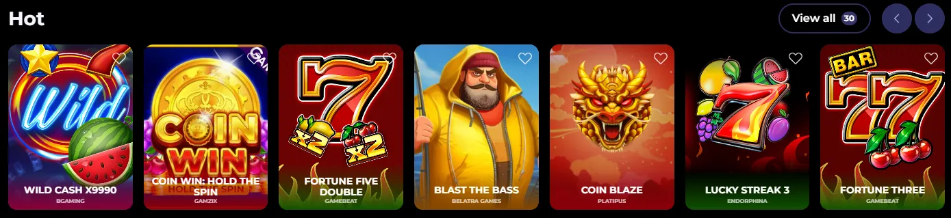 nyxbets casino hot