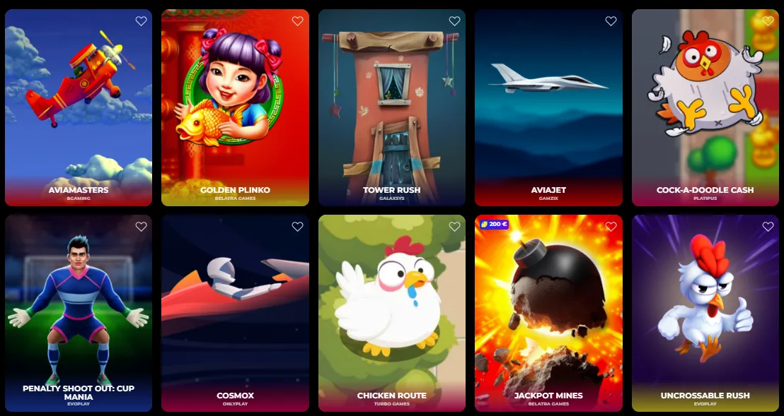 nyxbets casino instant win